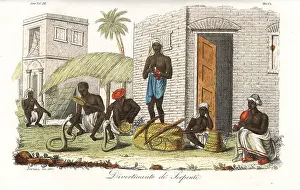 Solvyns: Indian snake charmers