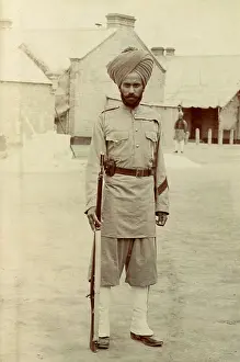 Sikhs: An Indian soldier