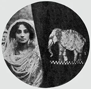 Indian Suffragettes on the Women's Coronation Procession