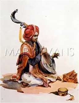 Tambour: INDIAN TAMBOUR PLAYER