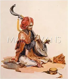 Tambour: INDIAN TAMBOUR PLAYER