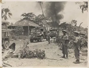 Rangoon: Indian troops of the 17th Division in Payagyi