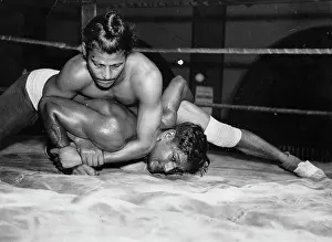 Ajaib: The two Indian wrestlers Rashid Anwar