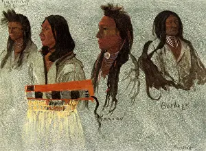 Bierstadt: Four Indians