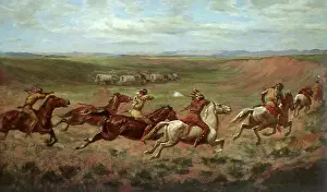 Overland: Indians Attacking Overland Train