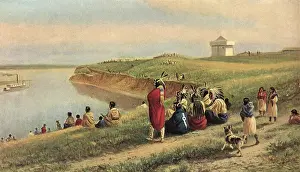 Berthold: Indians View Steamboat