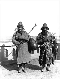 Indigenous Uyghur men of Kashgar