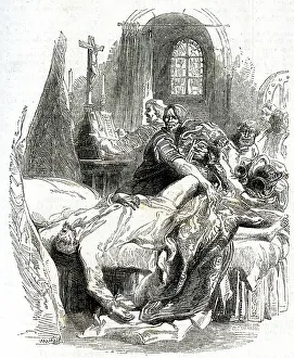 1853: Indignities shown to the corpse of William the Conqueror