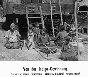 Grandmother: Indigo production in Indonesia, 1914