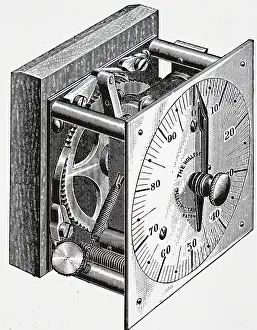 Dial: Individual counter dial of the Hollerith Tabulator