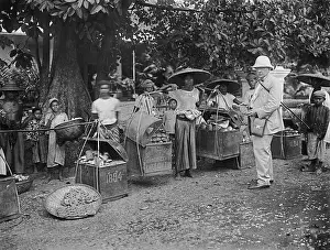 Bevlkerung: Indonesia - Tourists around 1913