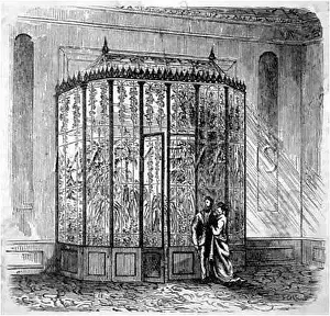 Conservatories: Indoor conservatory next to a window