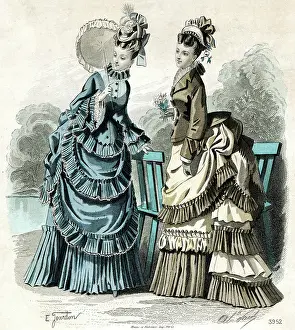 Bodice: Indoor costumes for 1874