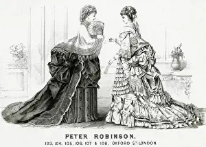 Bustle: Indoor costumes for 1888