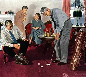 Crockwell: Indoor Golf Clinic