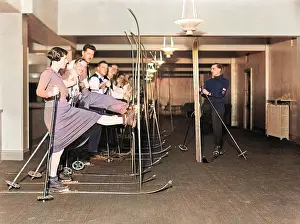 INDOOR SKIING LESSON