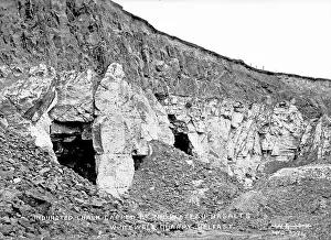 Strata: Indurated Chalk Capped By the Plateau Basalts, Whitewell Qua