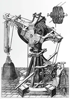 Ins. Of Civil Engineers: Industrial Machine - Pulley system