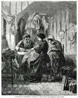 Seamstress: Industrious Needlewomen 1856
