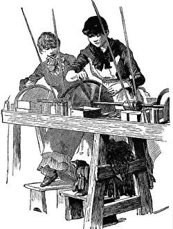 Handwork: industry, metal processing, grinding of metal