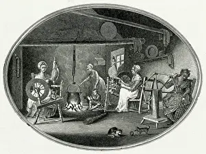Reeling: Industry - Textiles - Linen