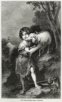 Lambs: The Infant Saint John [the Baptist], by Murillo