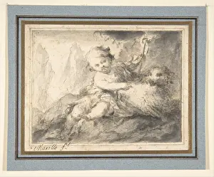 Bartolome: The Infant St John the Baptist, by Murillo
