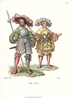 Hefner Altenecks: Infantry officer and herald from the first