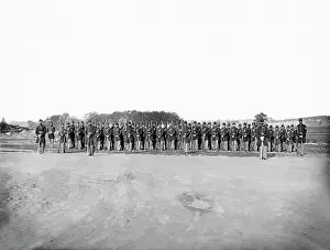 Discipline: Infantry on parade during American Civil War