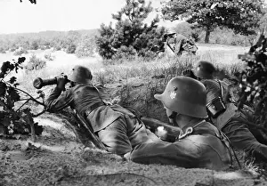 Responsible: Infantrymen during an exercise