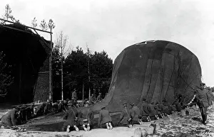 Inflate: Inflating a balloon, 1917