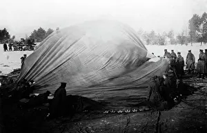 Inflate: Inflating a balloon, 1917