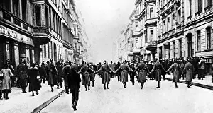 Devaluation: Inflation: poverty, misery of the population, demonstration