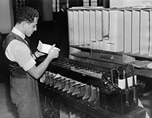 Punched: Information technology installed in the ?