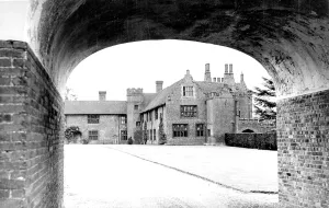 Ingatestone: Ingatestone, the Hall, Gateway and Courtyard c1955