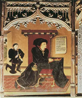 Mendoza: INGLeS, Jorge (15th c.). Altarpiece of the Angels