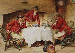 Bundy: The Last Ingredient: Three Huntsmen Sitting around a Punchbo