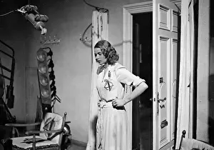 Froelich: Ingrid Bergman during the filming of The Four Companions
