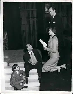 Stoll: Ingrid Bergman rehearsing Joan of Arc, Stoll Theatre, London