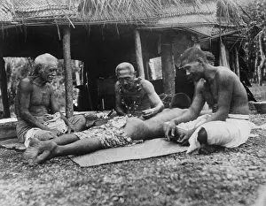 Samoa: Inhabitants of the island state Samoa