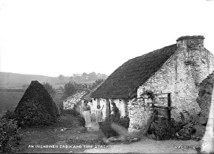 Inishowen: An Inishowen Cabin and Turf Stack