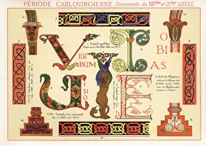 Ernest Guillot: Initial letters and borders from documents of