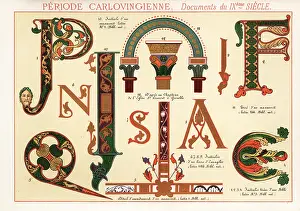 Ernest Guillot: Initial letters, borders, frames and capitals
