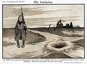 Blobs: His Initiation, by Bairnsfather