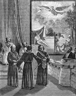Paraded: Initiation of the Knight of the East or the Sword