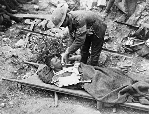 Improvised: Injured soldier 1918