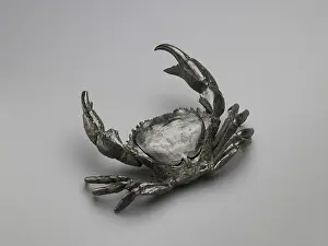 Inkstand: Inkstand in form of a crab