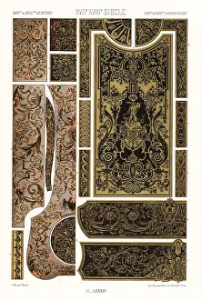 Ebony: Inlaid work, Boulle, 17th and 18th centuries