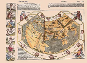 Schedel: Inland Indian Ocean 1493