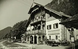 Verandas: Inn Steinkogel at Ebensee. 1964